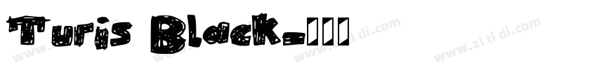 Turis Black字体转换 Turis Black字体转换